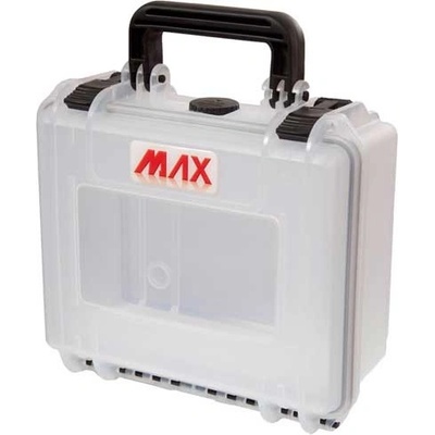 Magg MAX235H105 MAX Plastový kufr, 258x243xH 117,5mm, IP 67, transparent