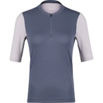 Stoic Дамска фланелка с къс ръкав за колоездене Stoic Women's LofsdalenSt. Bike Jersey Cycling jersey - Midnight Grey / Purple Grey (156-2649-0213)
