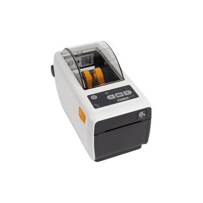 Zebra ZD411-HC ZD4AH22-D0EX02EZ, принтер за етикети, 8 dots/mm (203 dpi), RTC, USB, USB Host, BT, Wi-Fi, EPLII, ZPLII, kit (USB), white (ZD4AH22-D0EX02EZ)