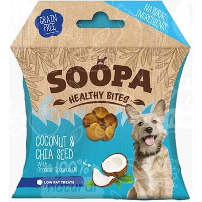 Soopa Zdravé maškrty Kokos a Chia semienka 50 g