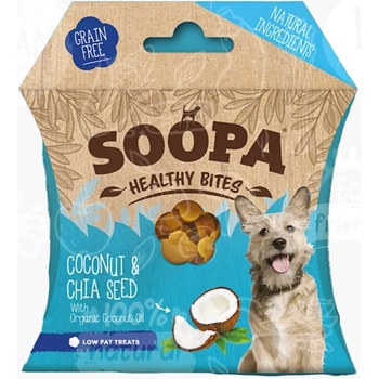 Soopa Zdravé maškrty Kokos a Chia semienka 50 g