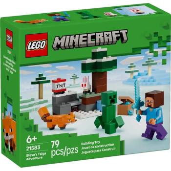 LEGO® minecraft 21583 Приключението на Стив в тайгата (21583)