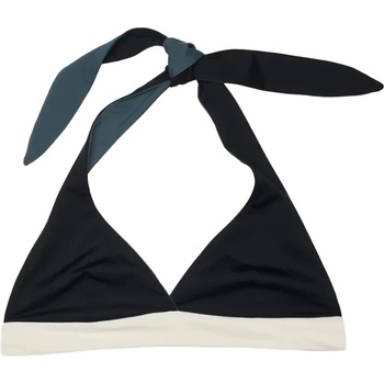 MYMARINI Дамско бикини горнище MYMARINI Women's Neckholder Top Bikini top - Black / Grey / White (150-5672-0112)