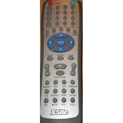 GENERAL X-SITE XS-668 - съвместимо дистанционно управление на марката General (XS-668)