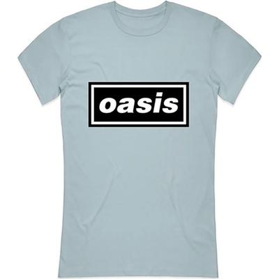 Oasis tričko Decca Logo Modrá