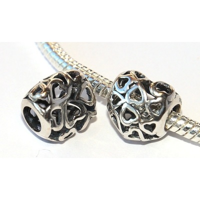 Fashion Jewerly Korálek Srdce plné srdíček Lovely Lady 2593