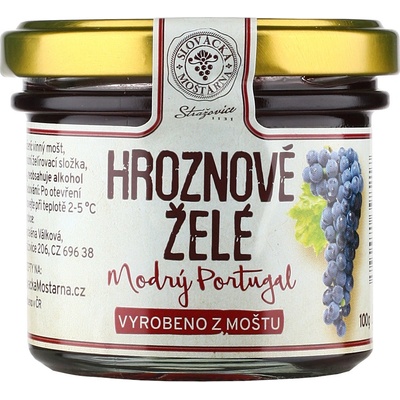 Slovácká moštárna Hroznové želé Modrý Portugal 100 g