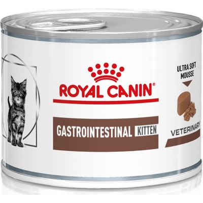 Royal Canin Veterinary Diet Cat Gastrointestinal Kitten Mousse 12 x 195 g