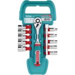 TOTAL Гедоре комплект total industrial 1/4", 12 части (tl ind tht14114126)