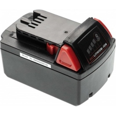 EXTENSILO Батерия за AEG Milwaukee M18 / M18XC, 18 V, 5.0 Ah (888400102)