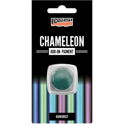 Rub-on pigmentový prášek Chameleon Pentart 0.5 g - deštný prales