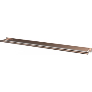 DECOR WALTHER Закачалка на релса за кърпи Mikado Frame с PVD покритие 61 см бронз (0524015)