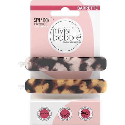 Invisibobble Barrette Havana Mama - Sponky do vlasů 2 ks