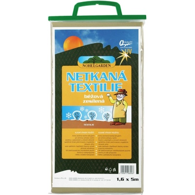 Nohel Garden Textília netkaná zimná 1,6 x 5 m béžová