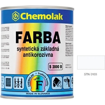 CHEMOLAK S 2000 B 0100 biela, 28kg