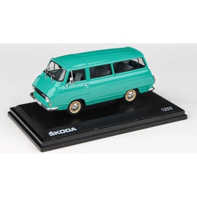 Abrex škoda 1203 1974 Modrozelená 1:43