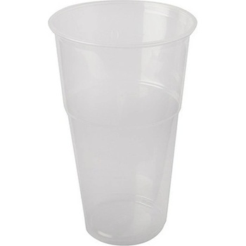 Jopka Pohár 0,5l priesvitný plast PP 50 kartón
