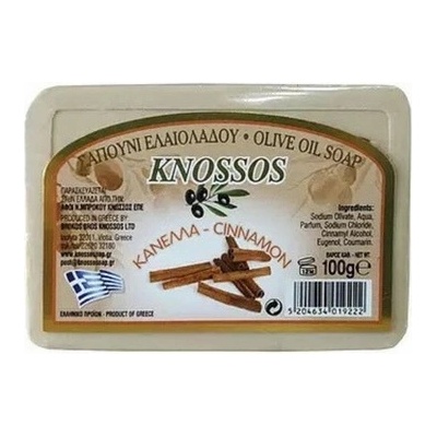 Knossos Olivové tuhé mydlo Skořice 100 g