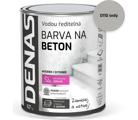 Denas Beton 0,7 kg šedá