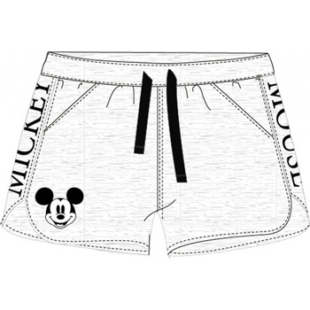 Minnie Mouse licence dívčí kraťasy 52079511 světle šedý