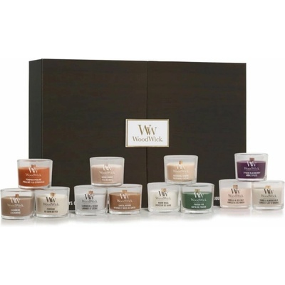 WOODWICK darčeková súprava 12× 31 g