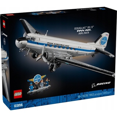 LEGO® Icons 11378 Dopravní letoun Douglas™ DC-3™ PAN AM®