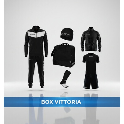 BOX VITTORIA čierna biela