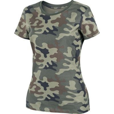 Helikon Tex Triko dámské CLASSIC POĽSKEJ MASKOVANIE WOODLAND