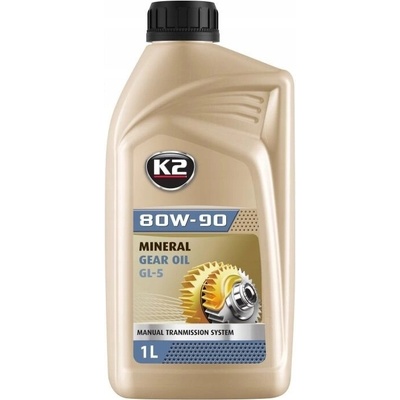 K2 Mineral Gear Oil GL-5 80W-90 1 l