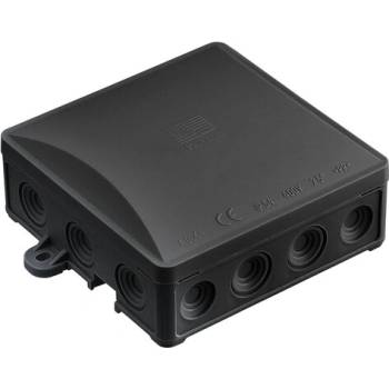 Pawbol Разклонителна кутия 90 х 90, ip54, черна (a.0064c)