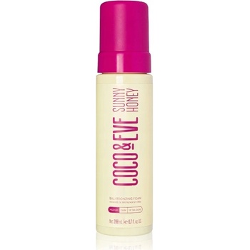 Coco & Eve Sunny Honey Bali Bronzing Foam samoopalovací pěna Medium 200 ml