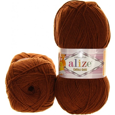 Alize Cotton Gold kaštanová 690