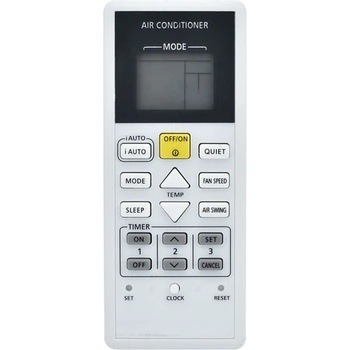 съвместим Panasonic cs-bz25zke, cs-bz35zke, cs-bz50zke, cs-bz60zke - заместител дистанционно управление (cs-bz25zke, cs-bz35zke, cs-bz50zke, cs-bz60zke)