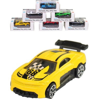 Dudlu Auto závodní kovové různé druhy formule v krabici 1:64