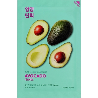 Holika Holika Pure Essence Mask Sheet - Avocado Маска за лице дамски