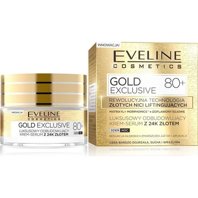 Eveline Gold Lift Expert 80+ Regenerační krém na den a noc 50 ml