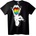 NOONEBRAND Тениска Дъгов Рок Ръка - 2XL, White