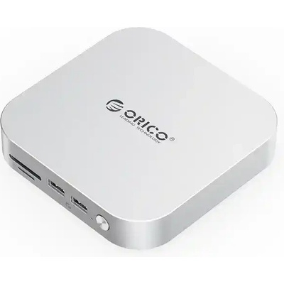 ORICO Докинг станция Orico M47P, 7-порта, 2 х M. 2 NVMe SSD, 3 х USB 3.2, SD/TF 4.0, Сребриста | ORICO-M47P-EU-SV-BP (ORICO-M47P-EU-SV-BP)
