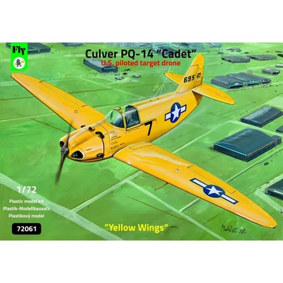 Fly Model CULVER PQ 14CADET YELLOW WINGS 1:72