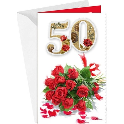 ARGUS Přání k 50.narozeninám 15-6565c50