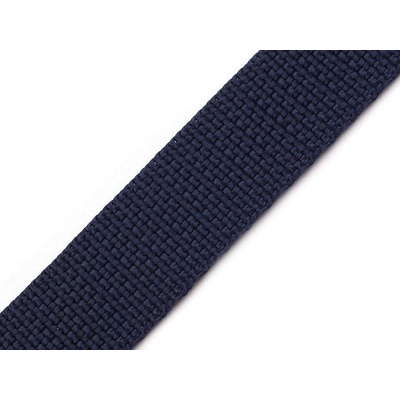 Pro Háčkování Popruh polypropylénový 3 cm tmavě modrý