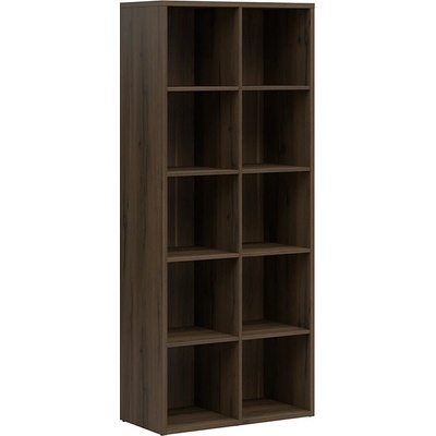 BRW Висока етажерка nepo plus reg/19/8 дъб нобле