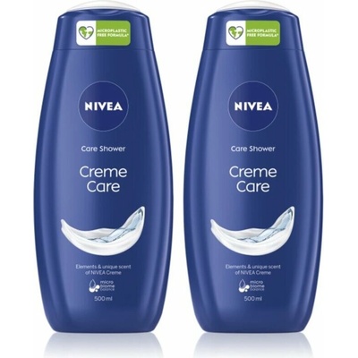 Nivea Creme Care sprchový gel 2x 500 ml