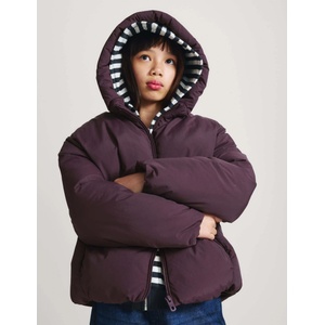Marks & Spencer Пухена якета с качулка (6-16 години) Marks & Spencer лилава Marks & Spencer | Lilav | Момичешки | 7-8 години