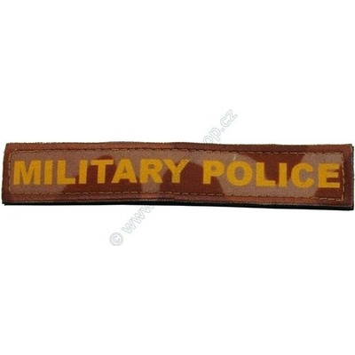 Nášivka Jmenovka vz95 pouštní MILITARY POLICE