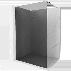 Mexen Kioto стенa зa душ Walk-in 70 x 200 см, графит 8 mm, хром - 800-070-101-01-40 (800-070-101-01-40)