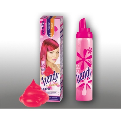 Venita Trendy farebné penové tužidlo na vlasy 33 farba čarovný purpur 75 ml