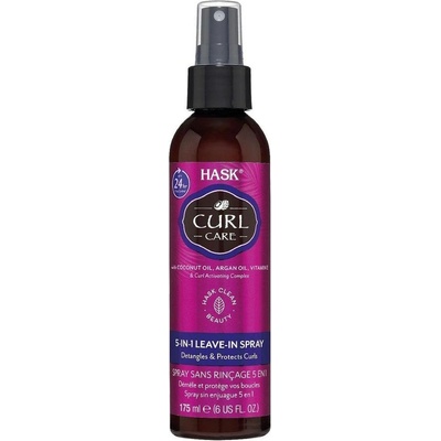 Hask Curl Care bezoplachový sprej pre vlnité a kučeravé vlasy 175 ml