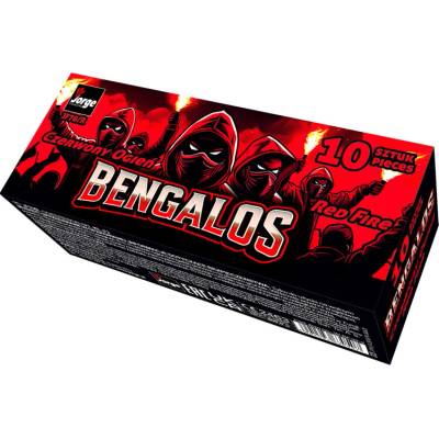 Tropic BENGÁLSKÝ OHEŇ 10 ks červená