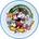 Stor Чинийка с неплъзгаща основа Stor - Premium, Mickey True Champions (81192)